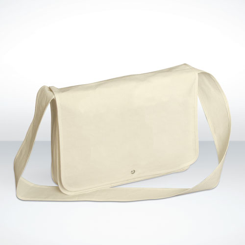 cotton messenger bag